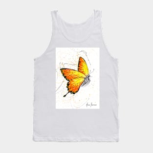 Warm Summer Butterfly Tank Top